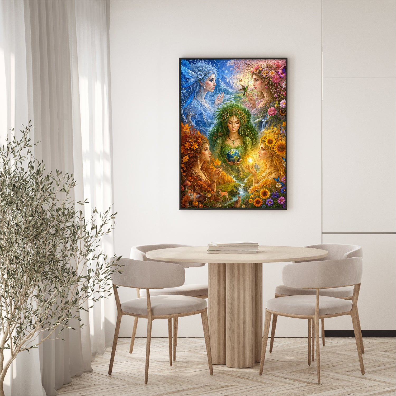 Guardian of Earth & Seasons Jigsaw Puzzle 1000 Pieces