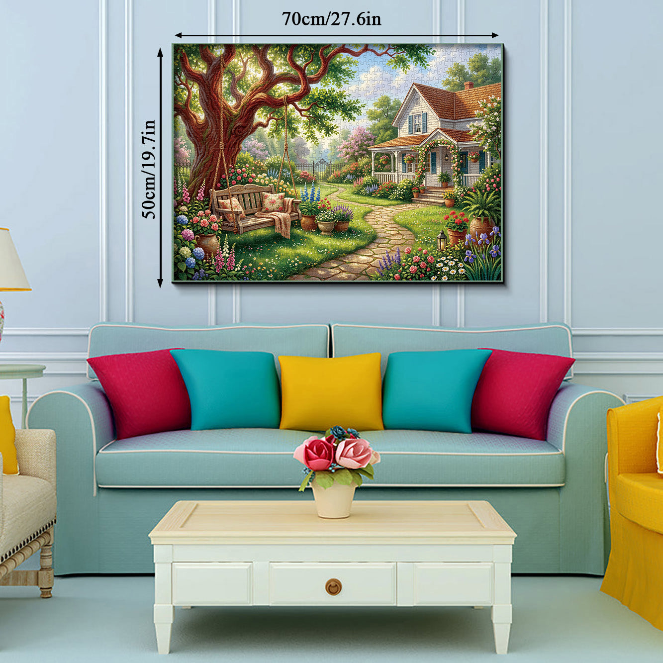 Sunny Swing Garden Puzzle 1000 Teile