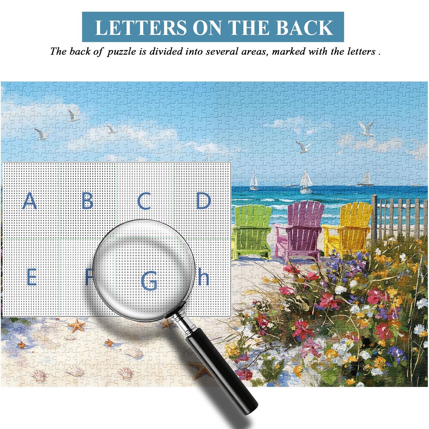 Puzzle sulla brezza costiera, 1000 pezzi