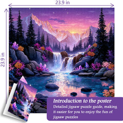 Amethyst Secret Realm Puzzle 1000 Teile