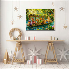The Little Log Raft Jigsaw Puzzle 1000 Pieces