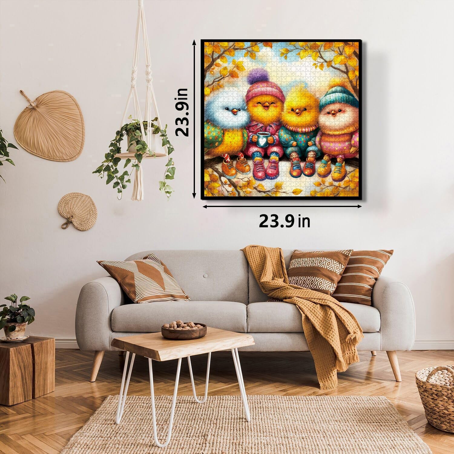 Federzweige Puzzle 1000 Teile