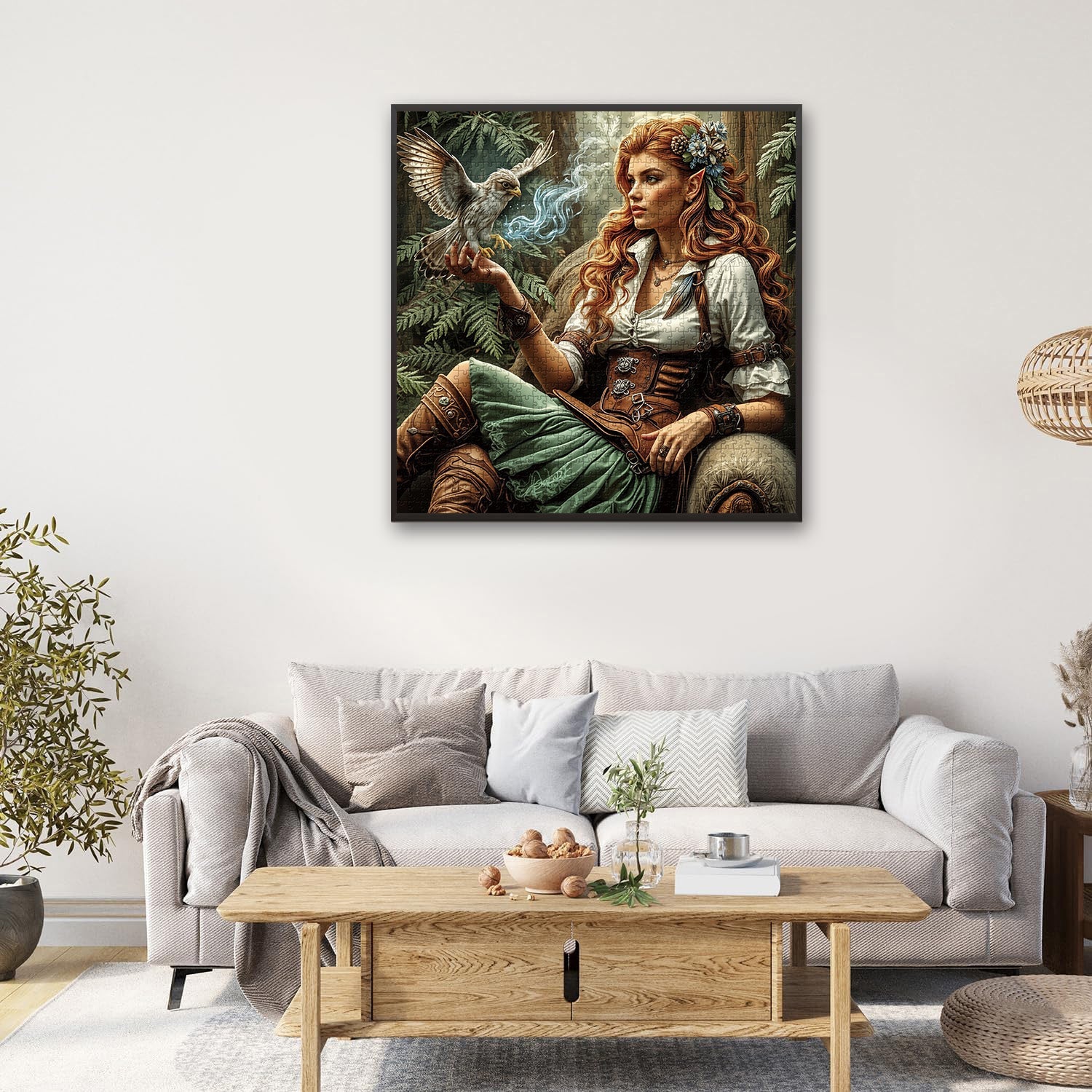 Puzzle Elfe Falconer 1000 pièces