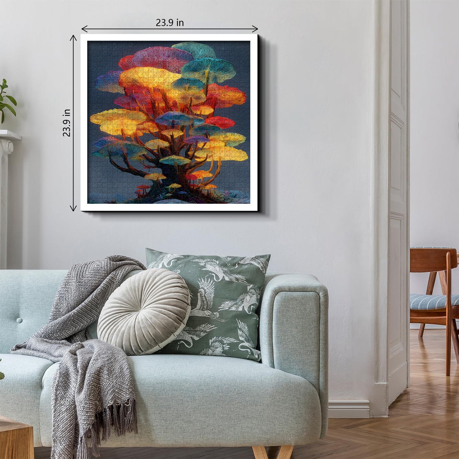 Mushroom Tree Jigsaw Puzzle 1000 Pieces