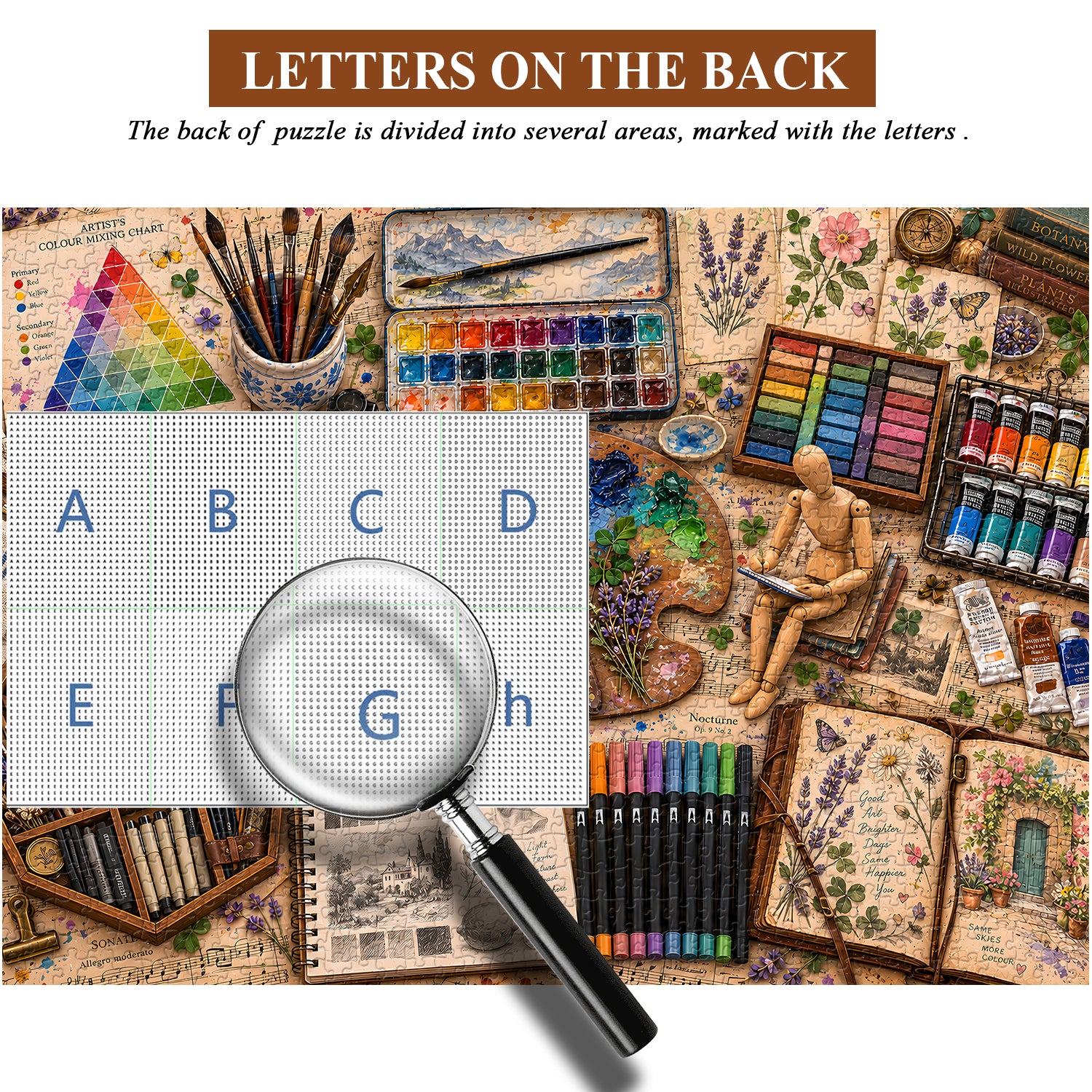 Artist’s Nook Jigsaw Puzzle 1000 Pieces