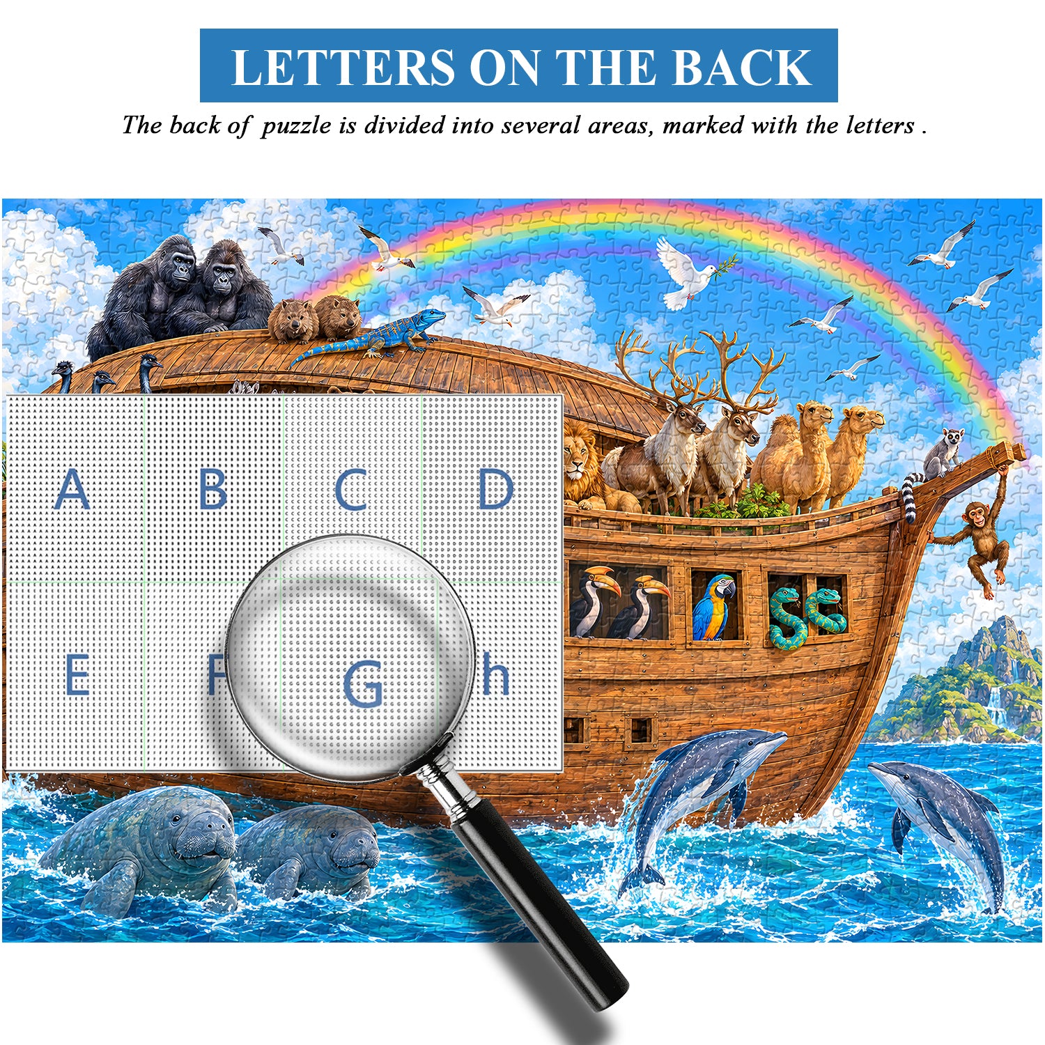 Ark of Creatures Jigsaw Puzzle 1000 Pieces