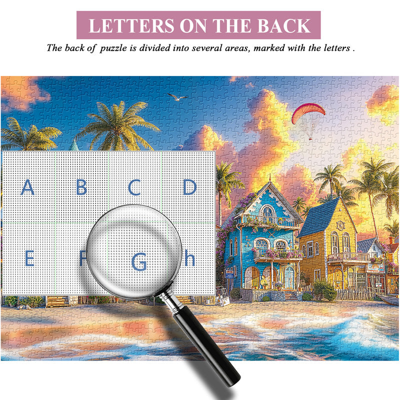 Sun Island House Puzzle 1000 pièces