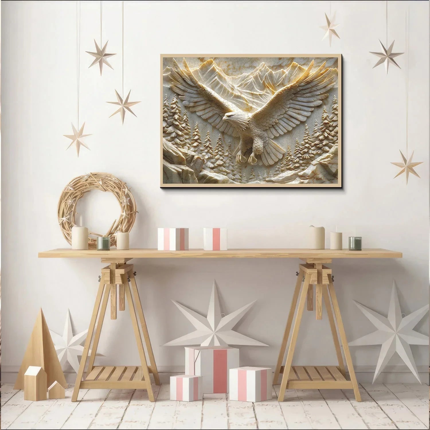 Wings of Marble Jigsaw Puzzle 1000 Pieces