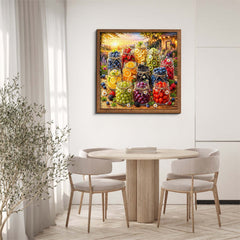Sunlit Fruit Jars Jigsaw Puzzle 1000 Pieces