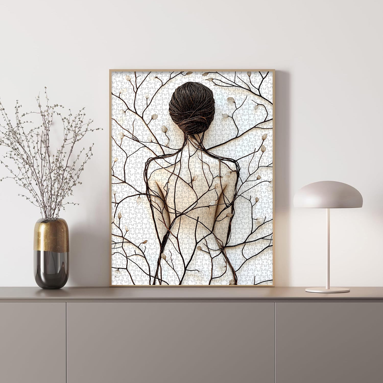 Branch Silhouette Jigsaw Puzzle 1000 Pieces