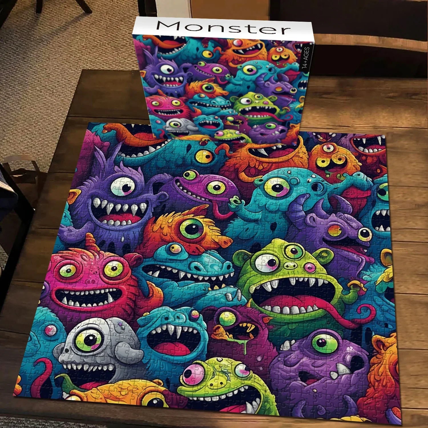 Mostro puzzle puzzle 1000 pezzi