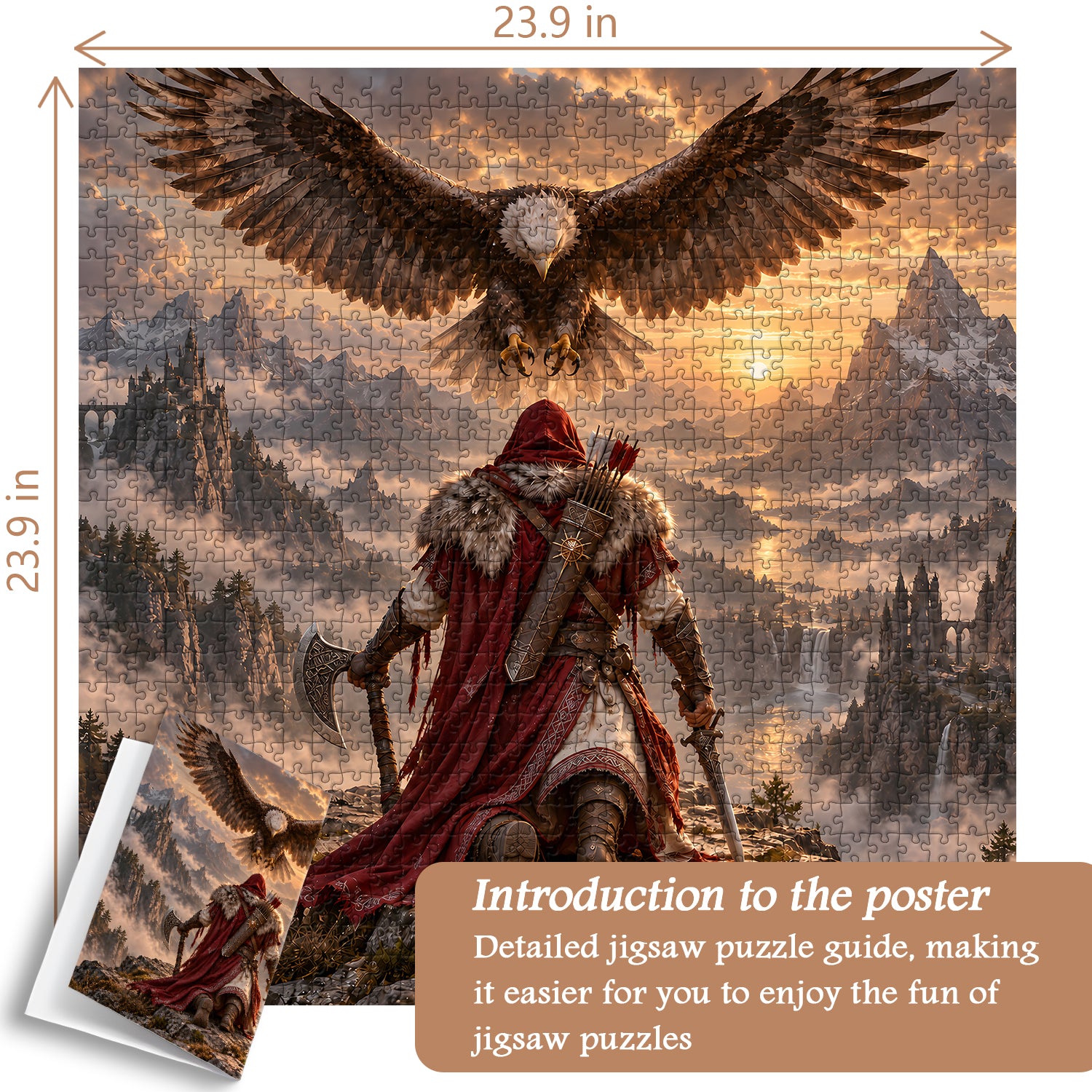 Eagle’s Oath Jigsaw Puzzle 1000 Pieces