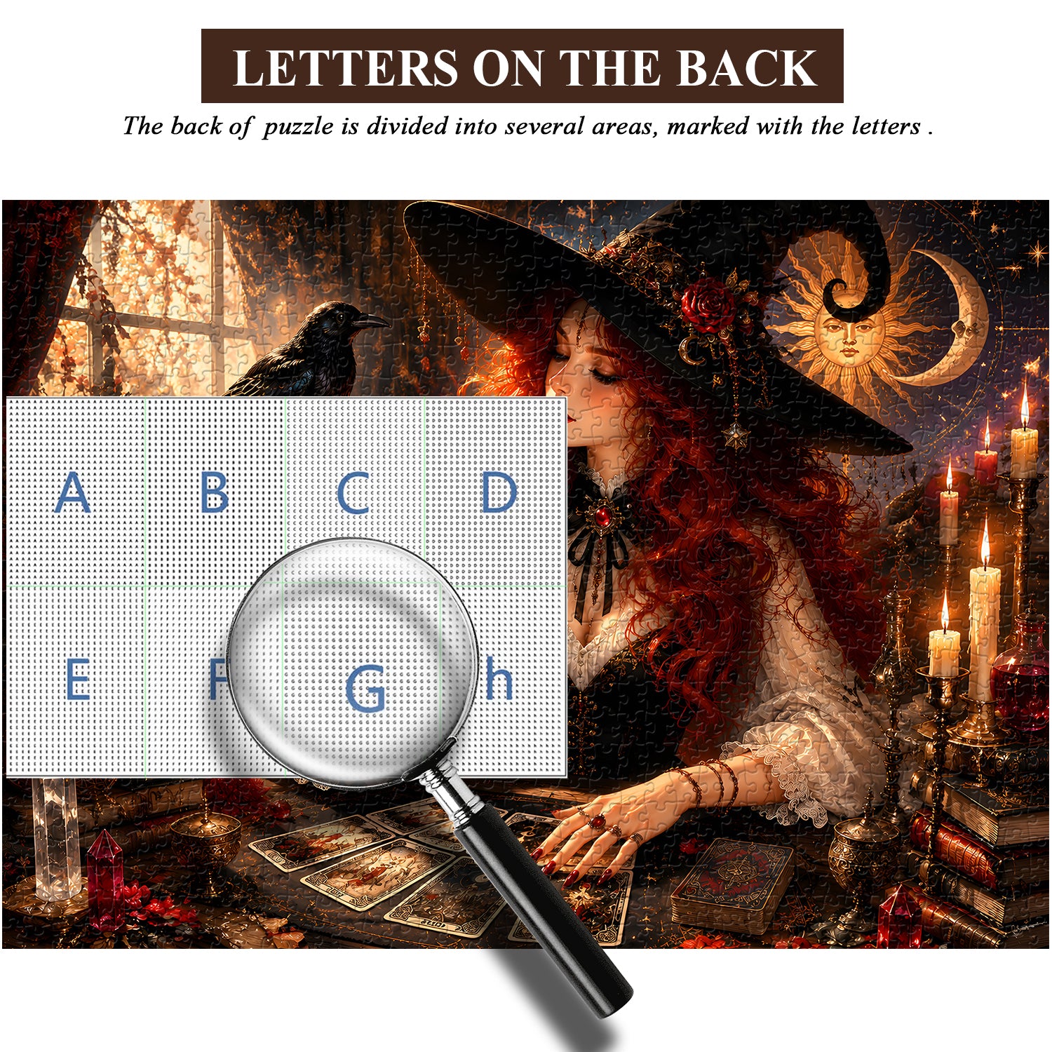 The Tarot Witch Jigsaw Puzzle 1000 Pieces
