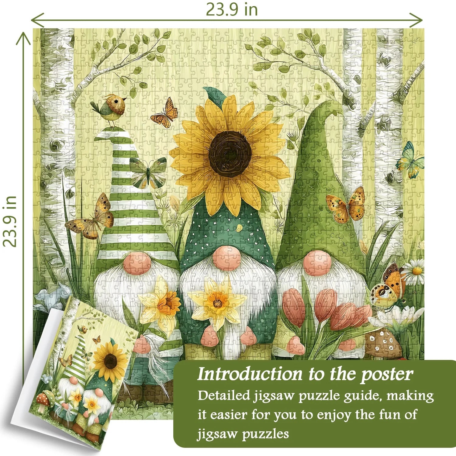 Spring Gnomes Puzzle 1000 Pizzle
