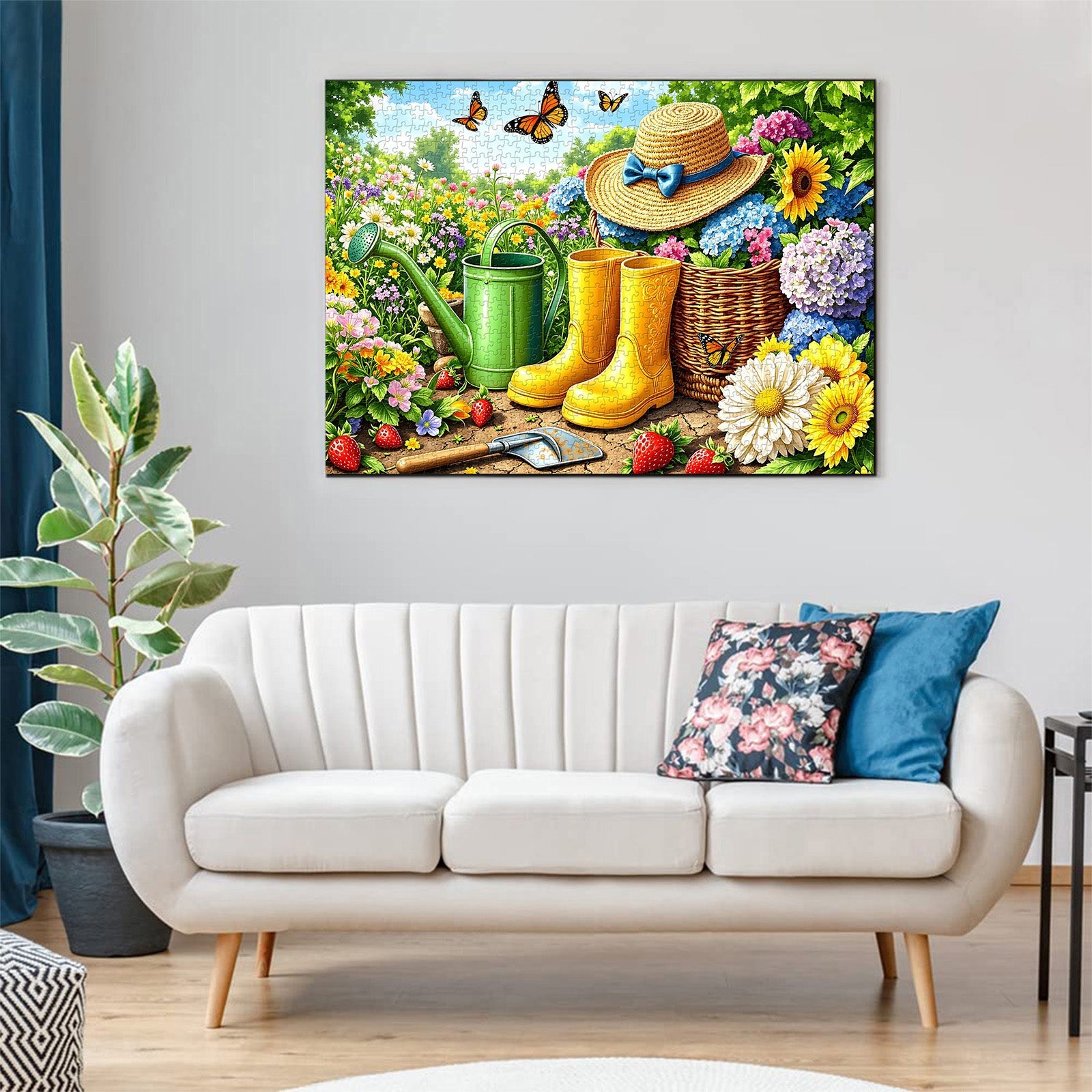 Spring Gardening Day Jigsaw Puzzle 1000 Pieces