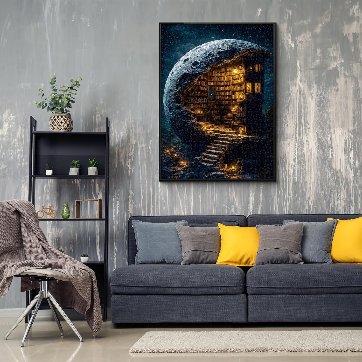 Puzzle della Biblioteca della Luna, 1000 pezzi