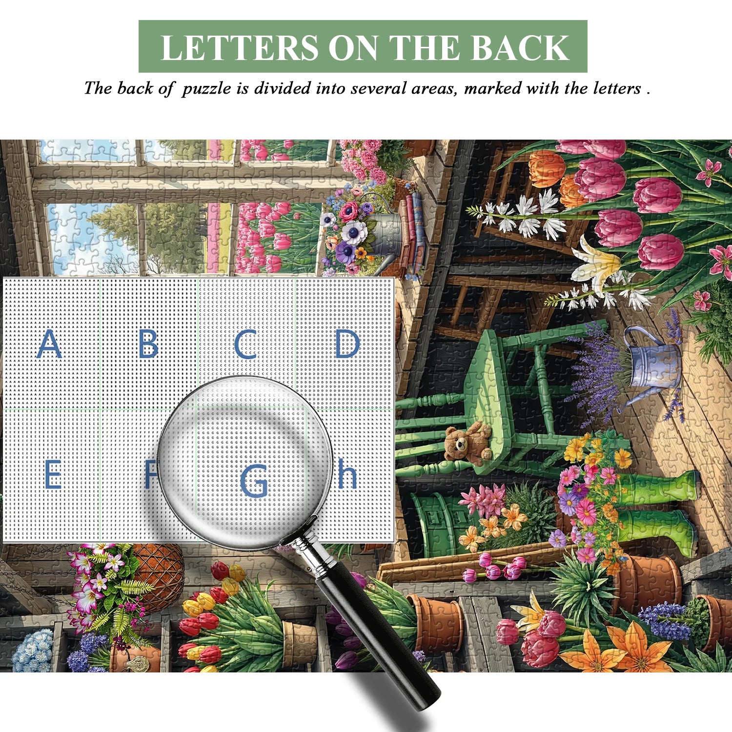Jardinier Flower Room Puzzle 1000 pièces
