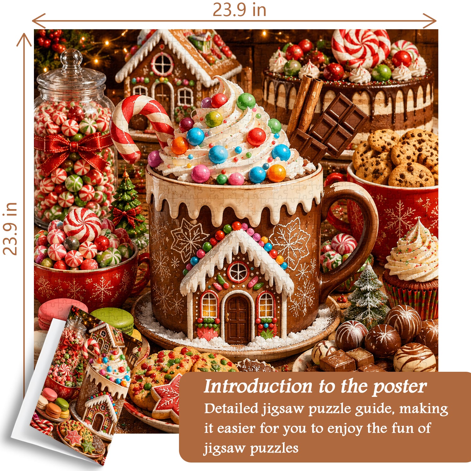 Sweet Winter Feast Jigsaw Puzzle 1000 Pieces