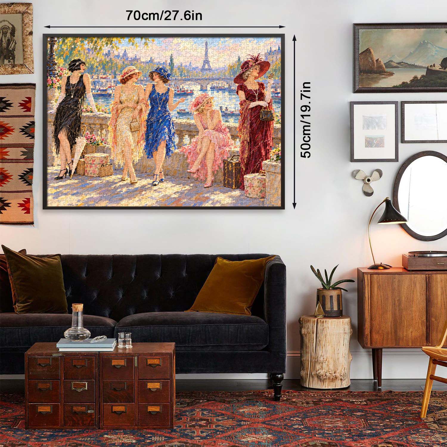 Parisian Flappers Jigsaw Puzzle 1000 Pieces
