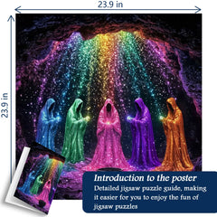 Puzzle Glowing Cave Mystics 1000 pezzi