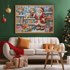 Der blühende Segenssäge Puzzle des Weihnachtsmanns 1000 Stücke