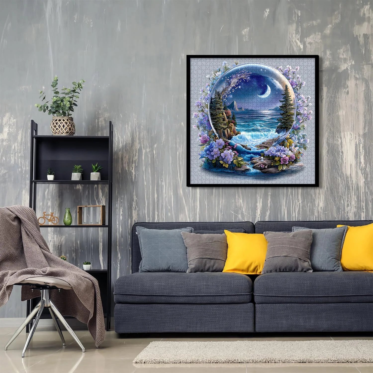 Sea Moon Crystal Ball Puzzle 1000 pièces
