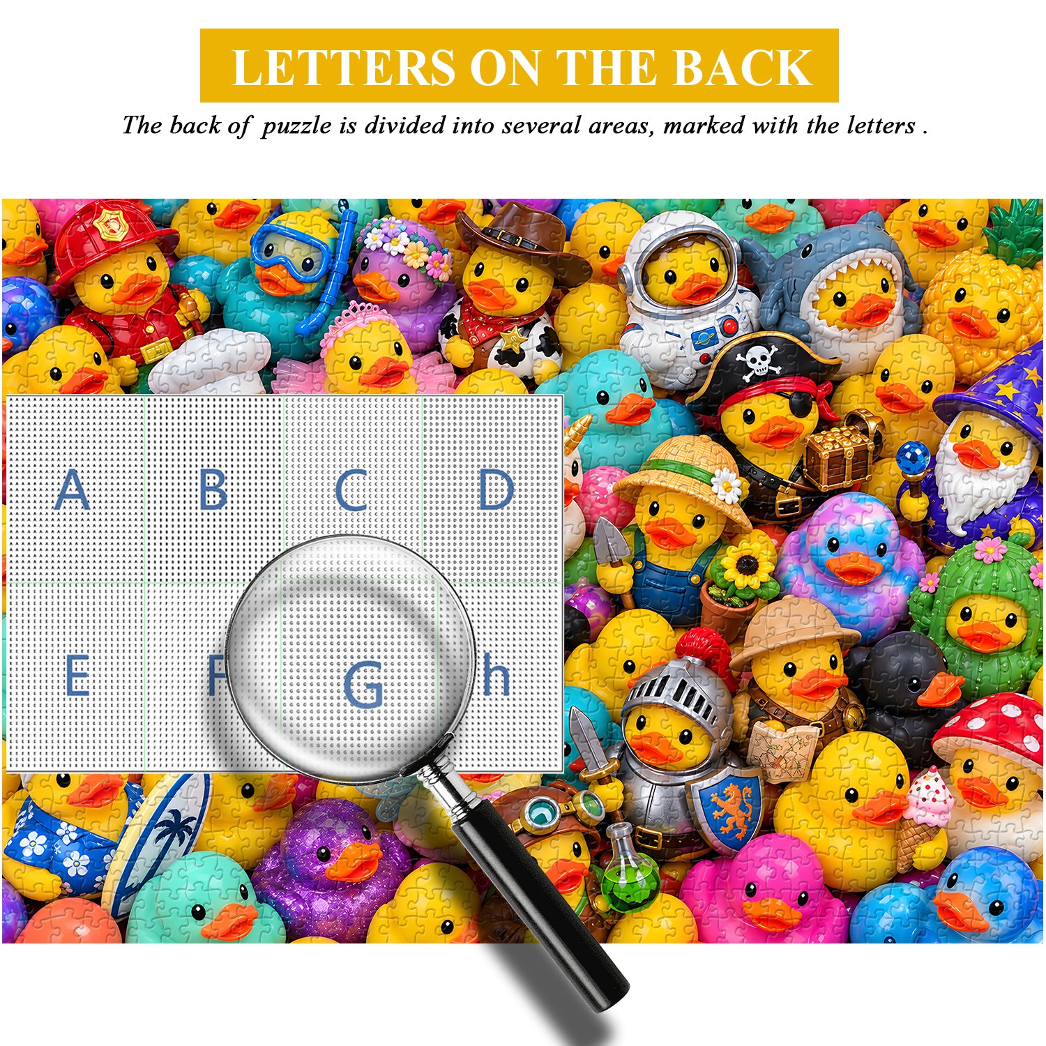Rubber Duck Fiesta Jigsaw Puzzle 1000 Pieces