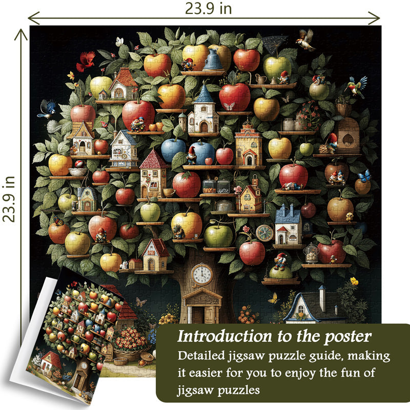 Puzzle de puzzle Apple Retreat de Dwarf 1000 pièces