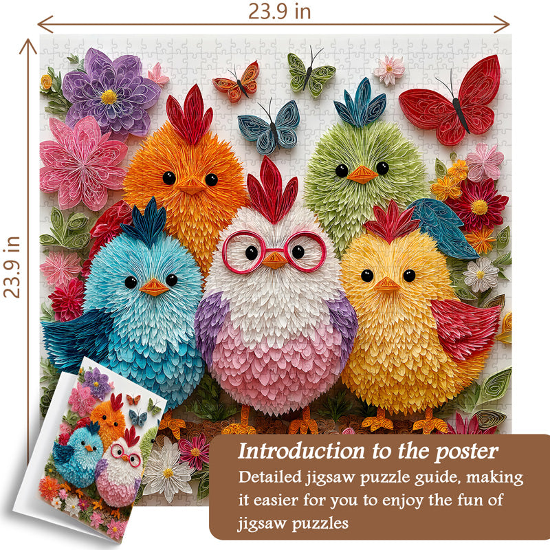 Chicks Blossom Puzzle 1000 pièces