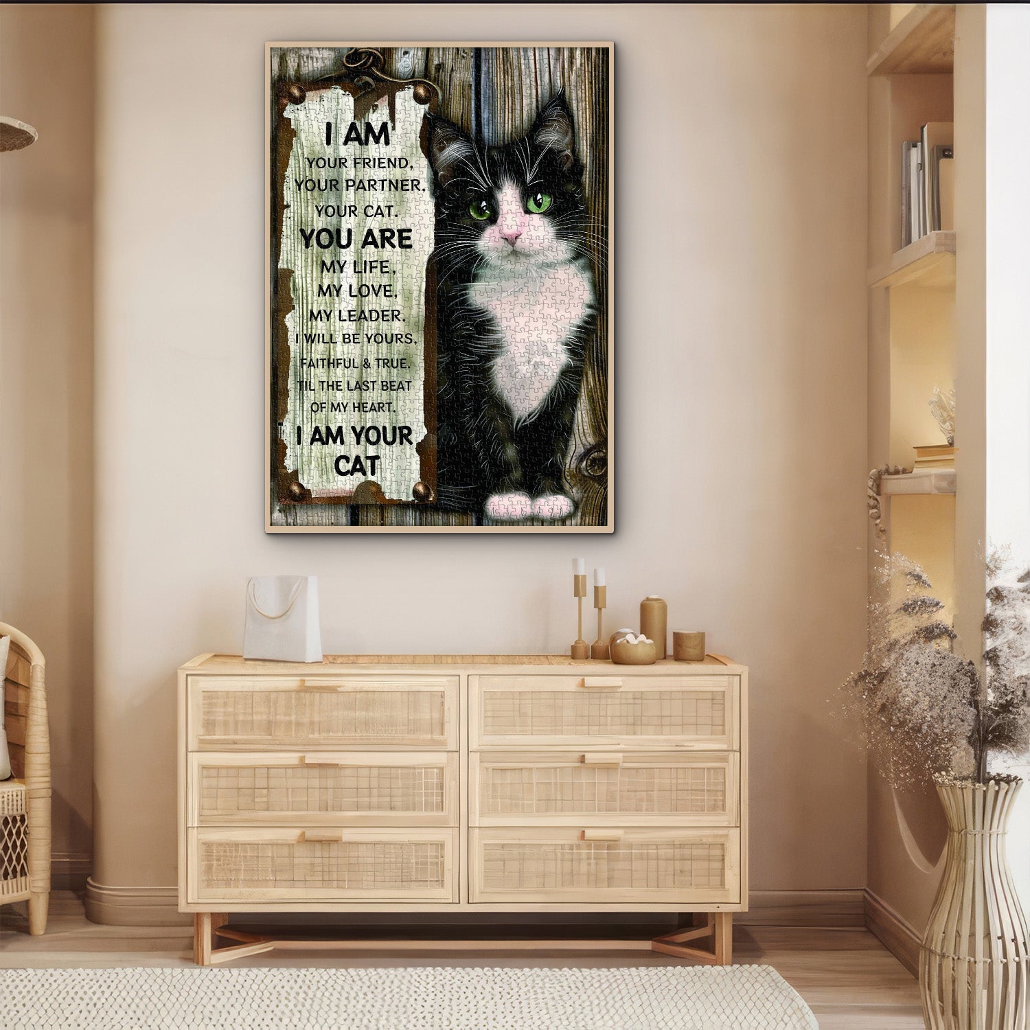 Cat's statement Jigsaw Puzzle 1000 Pieces