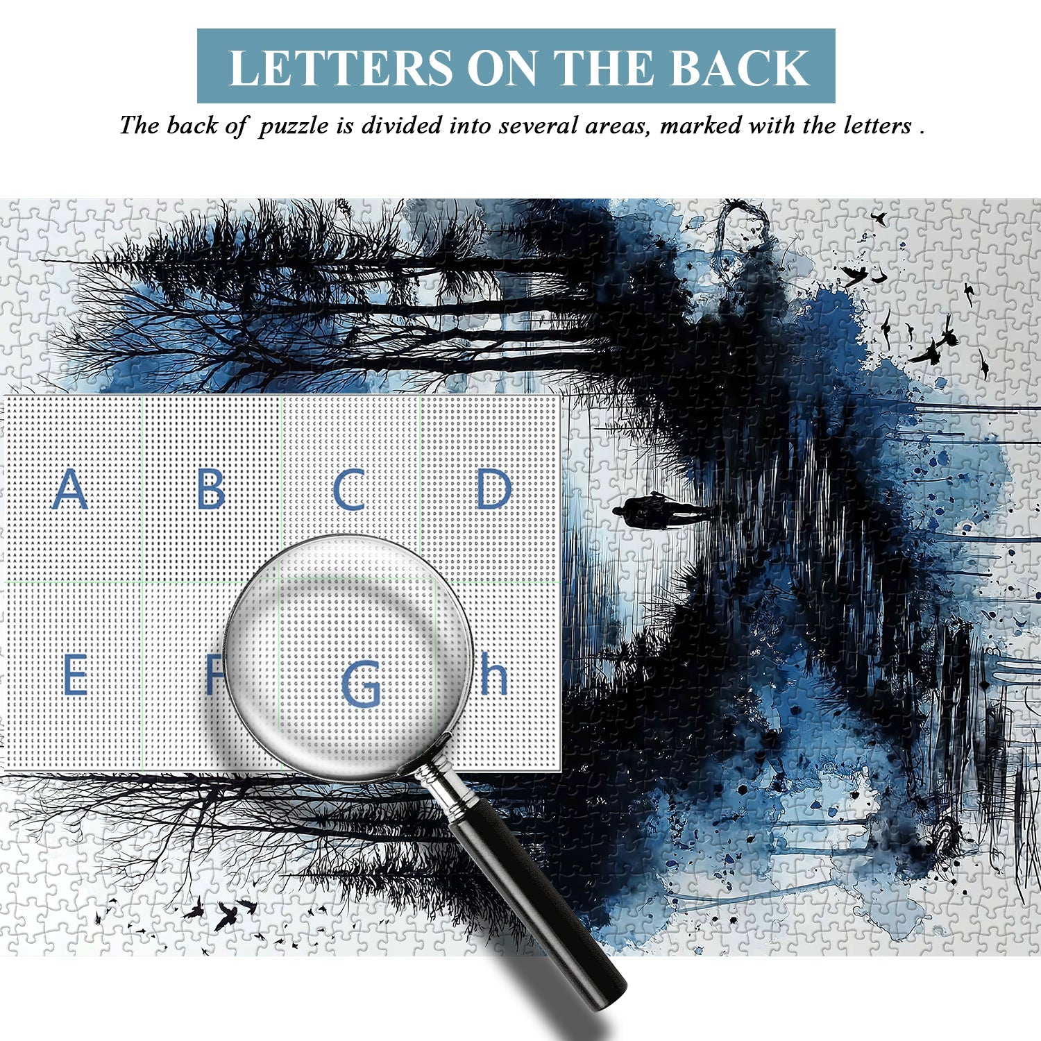 Puzzle Lone Shadow Lake 1000 pièces