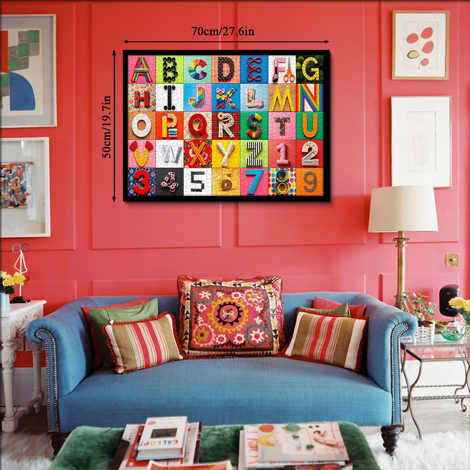 Puzzle con personaggi giocosi, 1000 pezzi