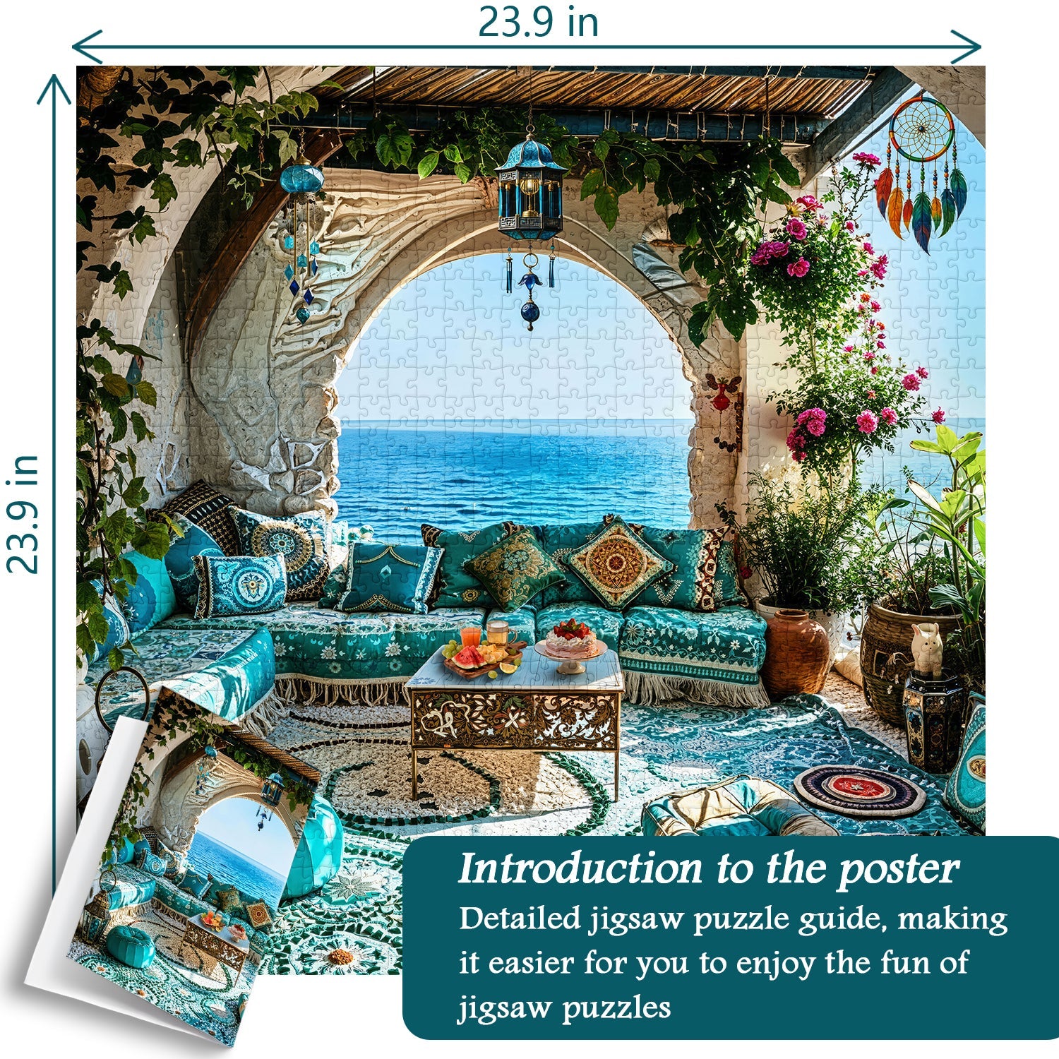 Puzzle Seaside Blue Haven 1000 pezzi