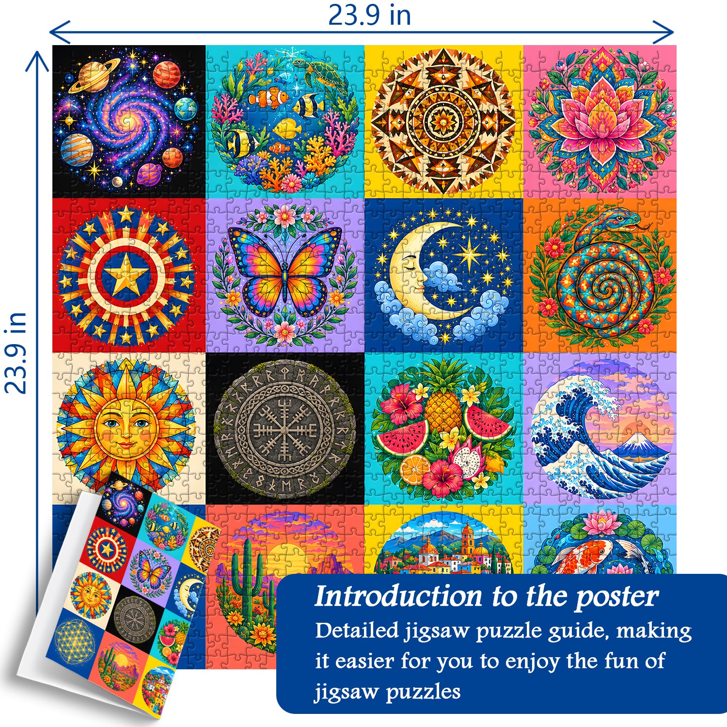 Circular Visions Jigsaw Puzzle 1000 Pieces