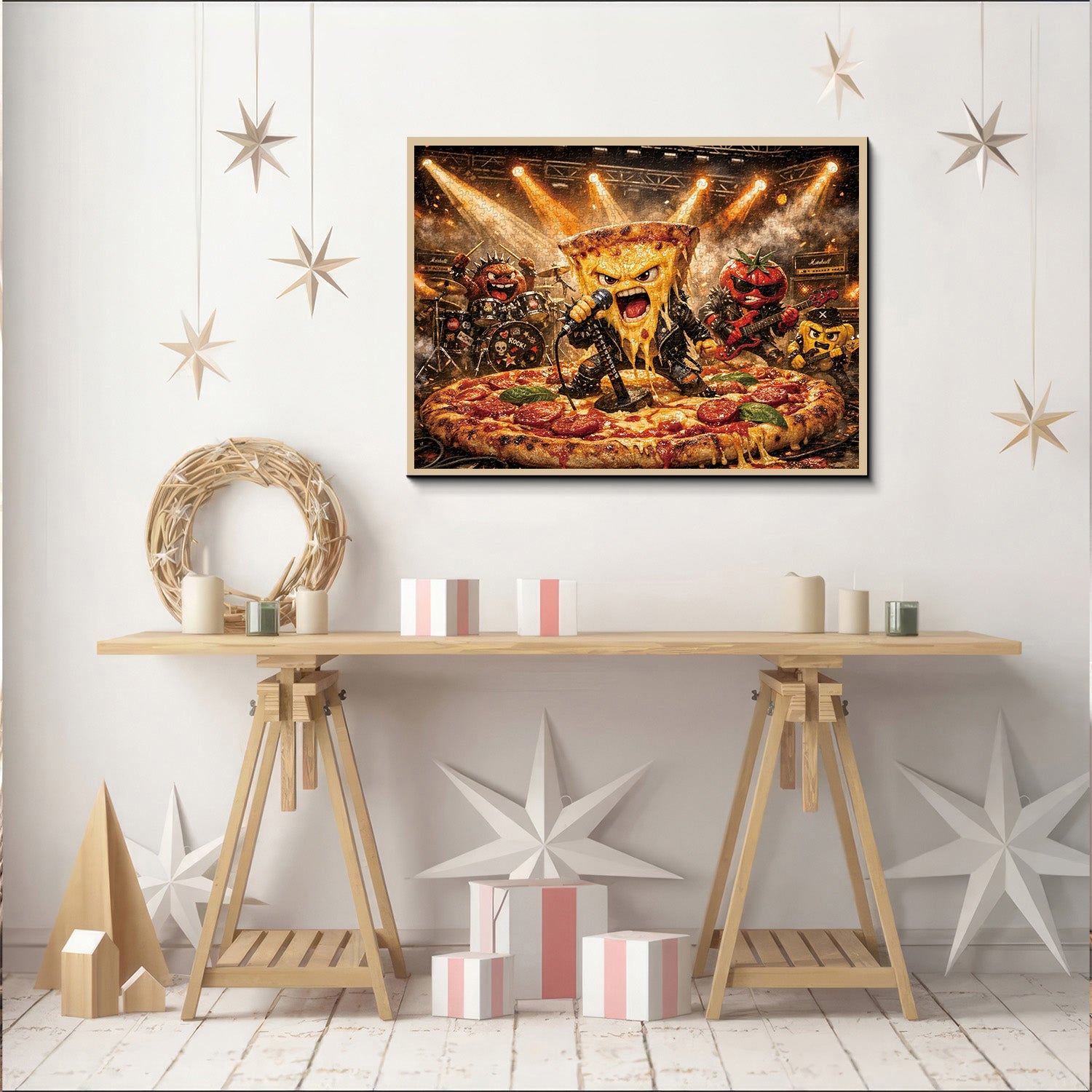 Puzzle Rockin' Pizza de 1000 piezas