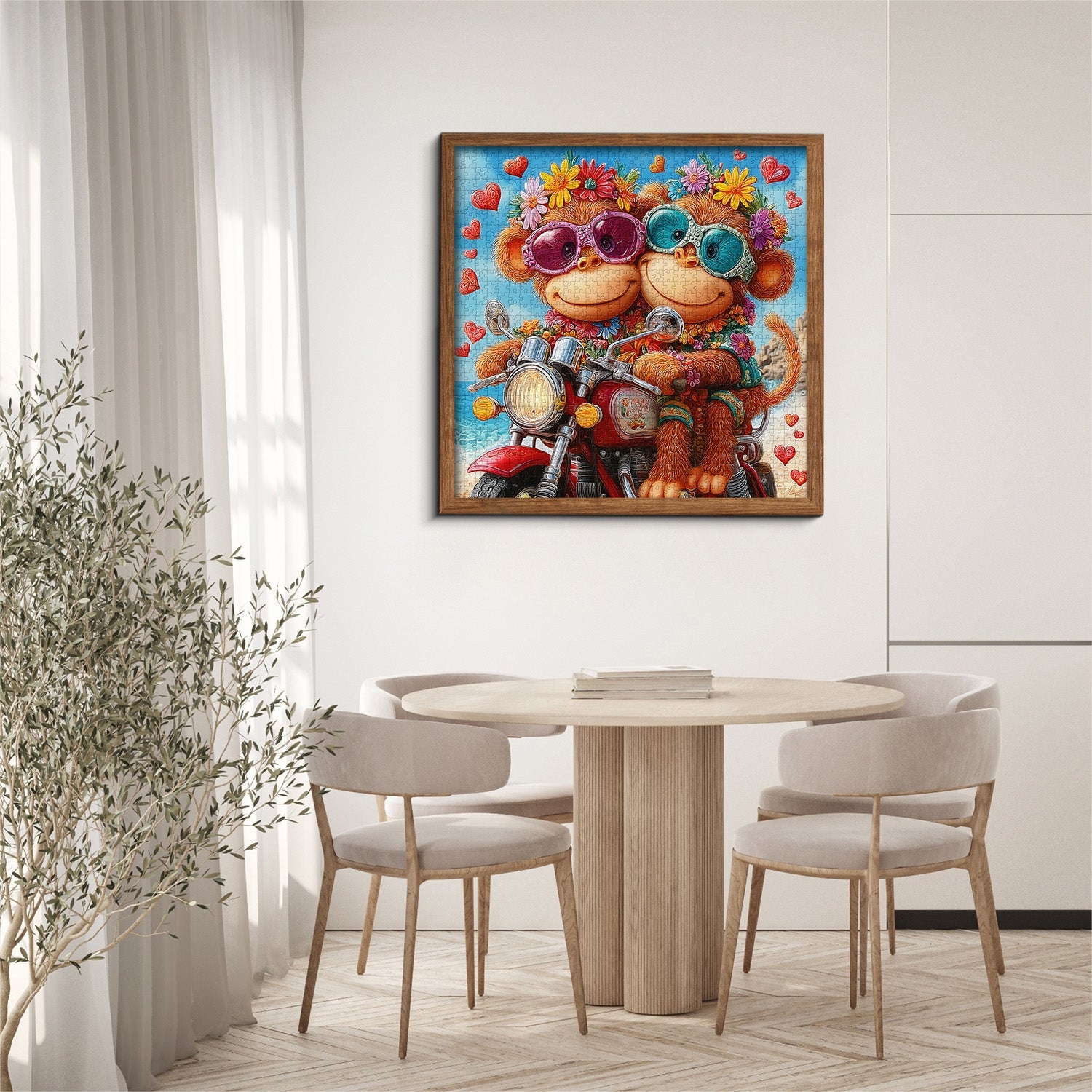 Beach Bikers Jigsaw Puzzle 1000 Pieces