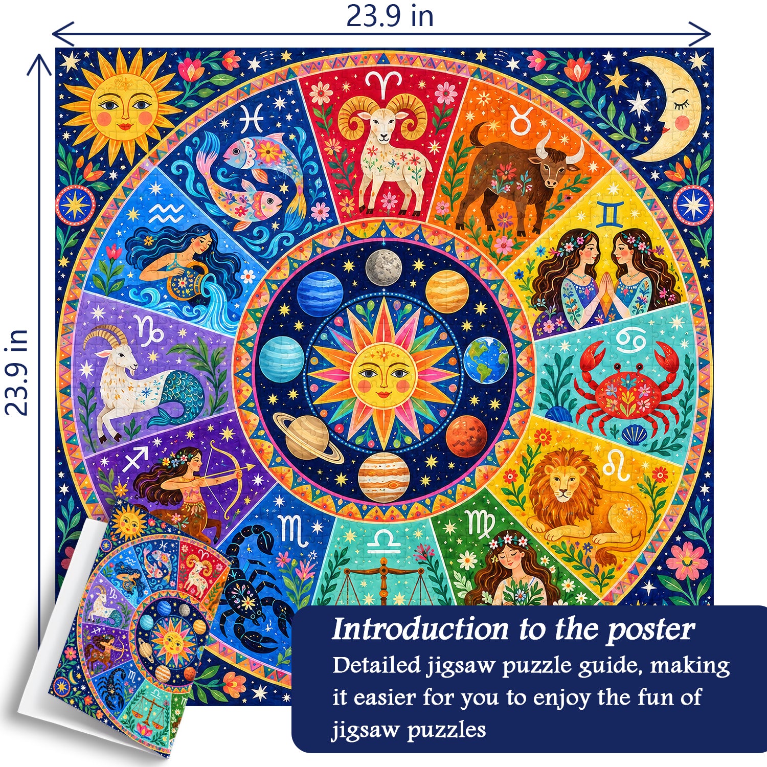 Celestial Mandala Jigsaw Puzzle 1000 Pieces
