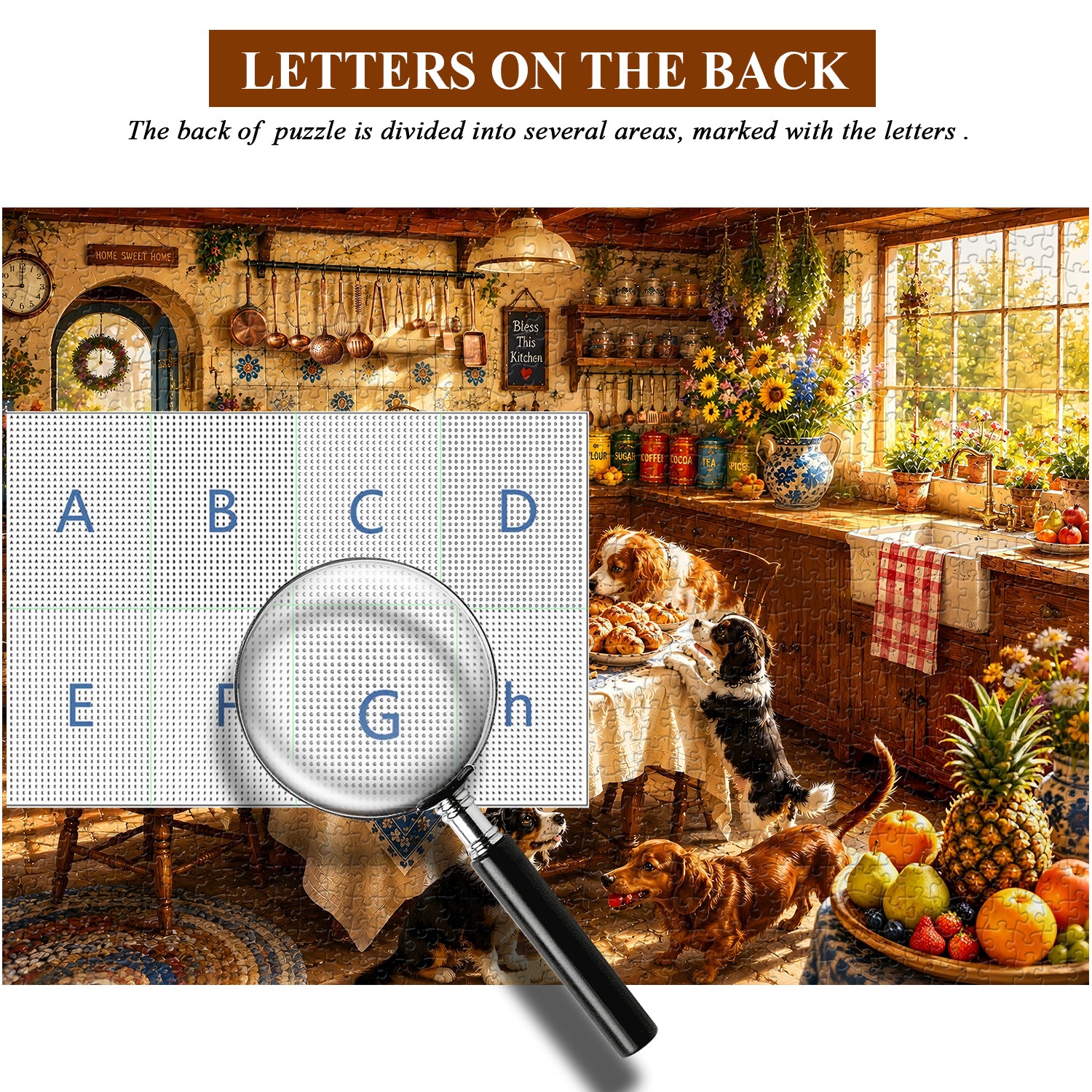 Pups' Kitchen Feast Puzzle 1000 Teile