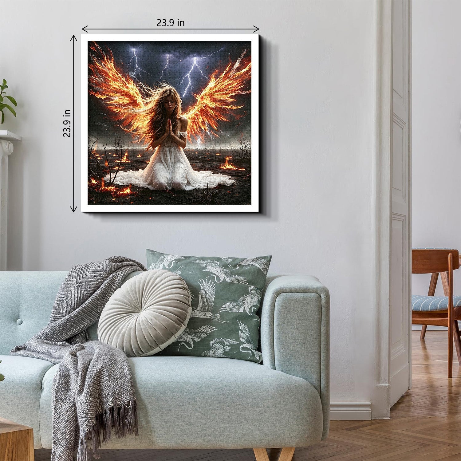 Phoenix Angel Prayer Jigsaw Puzzle 1000 Pieces