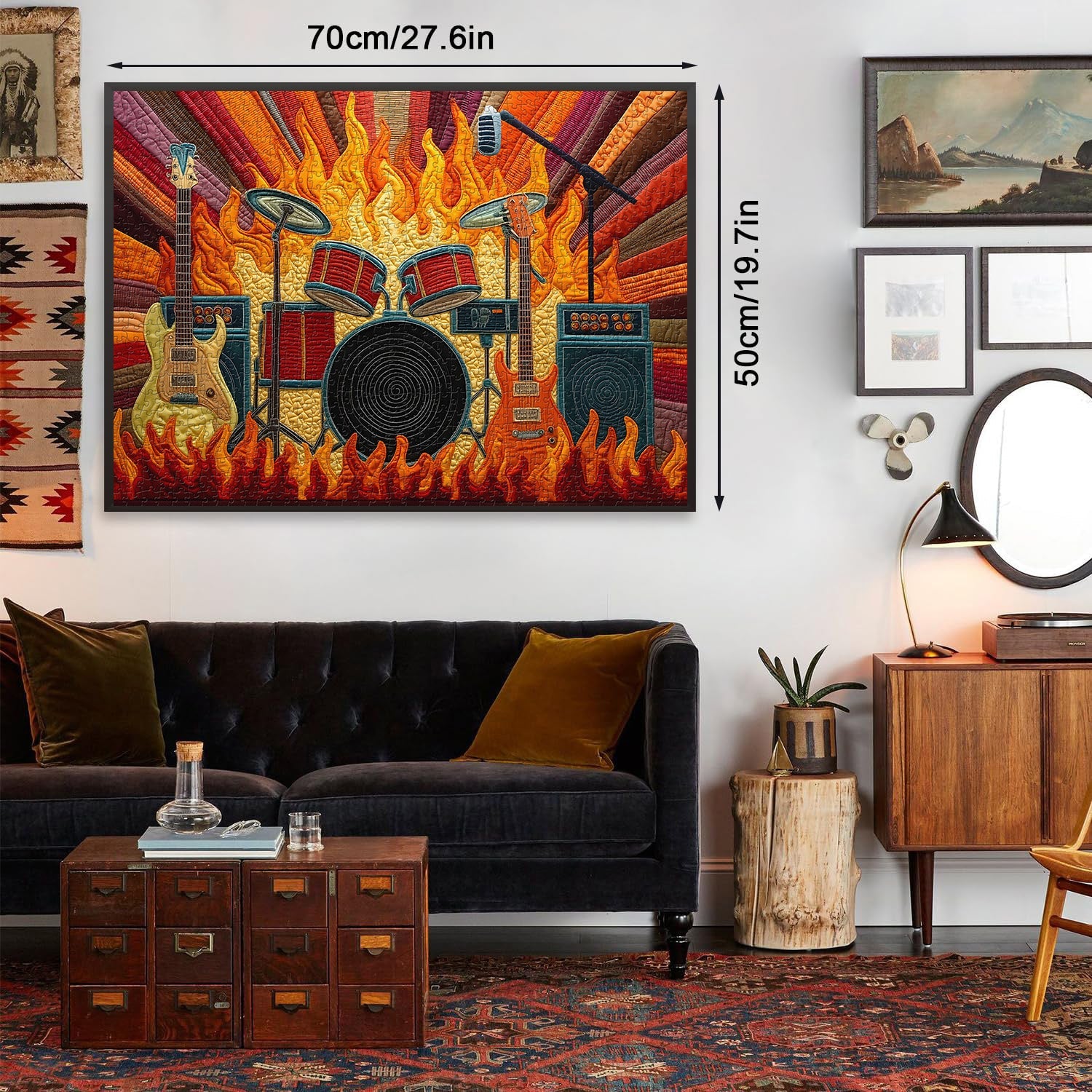 Fiery Stage Jigsaw Puzzle 1000 Pieces