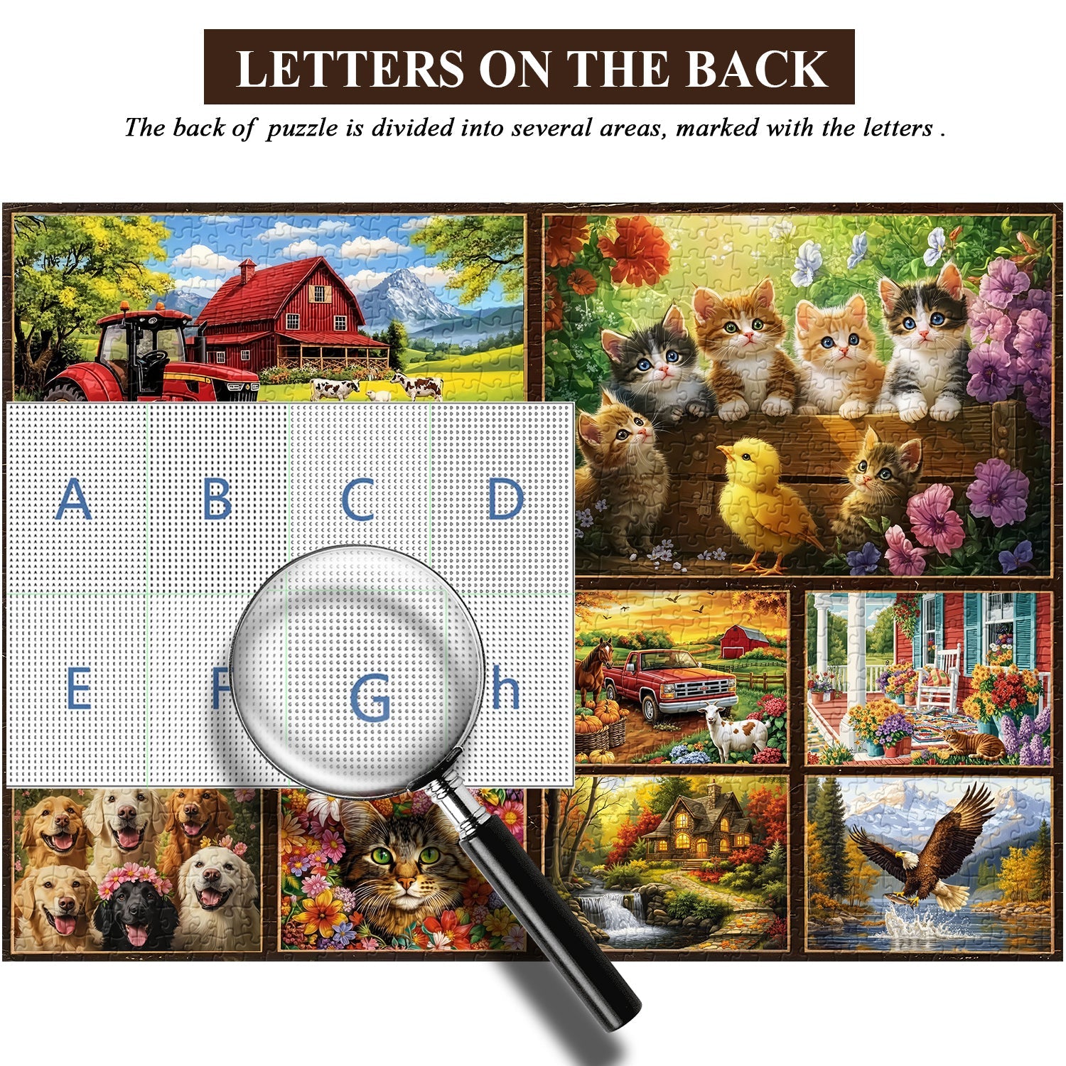 Farmyard Memories Jigsaw Puzzle 1000 Pieces