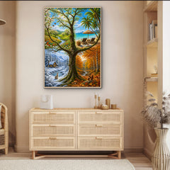 Seasons’ Tree Jigsaw Puzzle 1000 Pieces