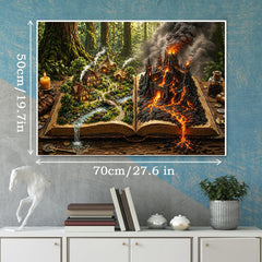 Tale Book of Two Worlds Jigsaw Puzzle 1000 Pieces