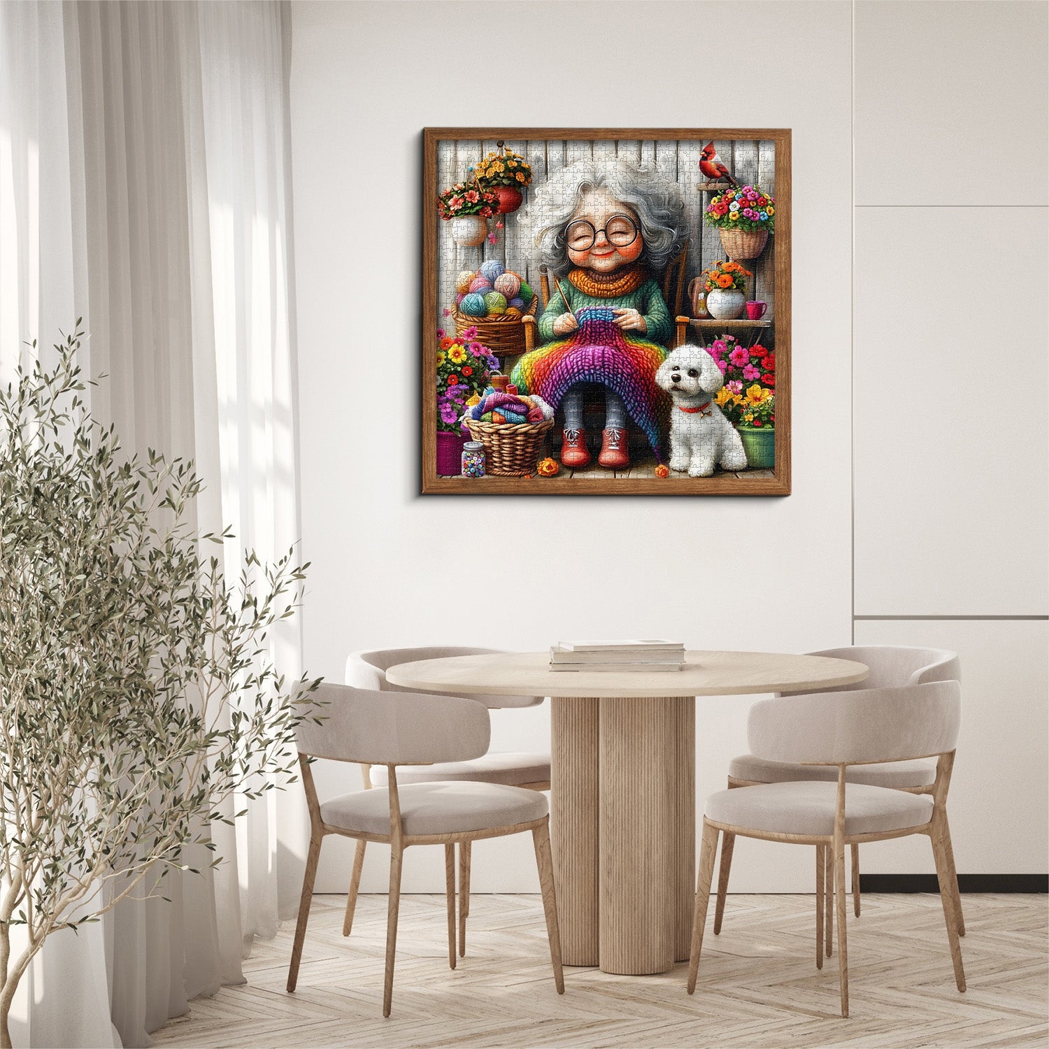 Puzzle en tricot douillet de grand-mère 1000 pièces