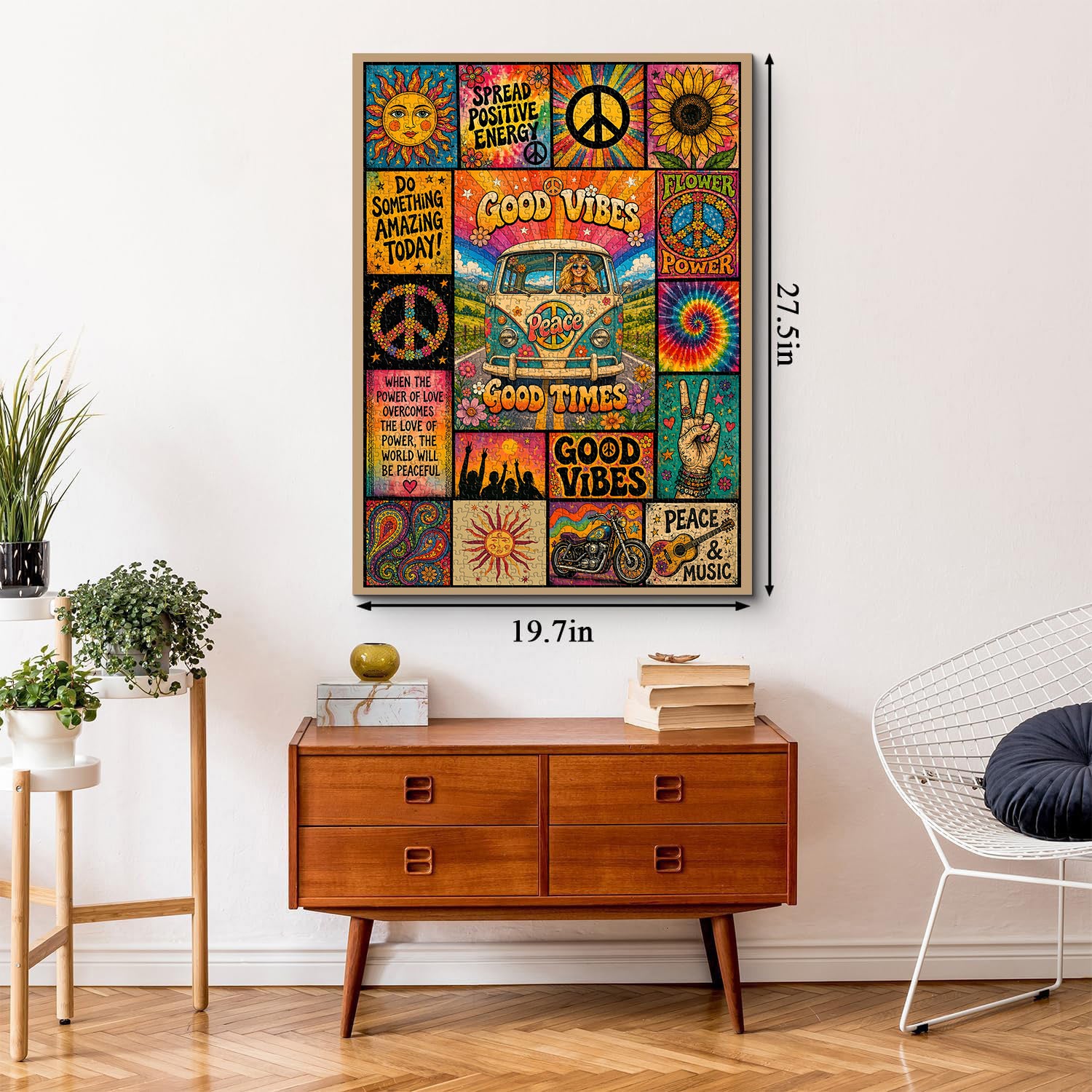 Retro Collage Art Jigsaw Puzzle 1000 Pieces
