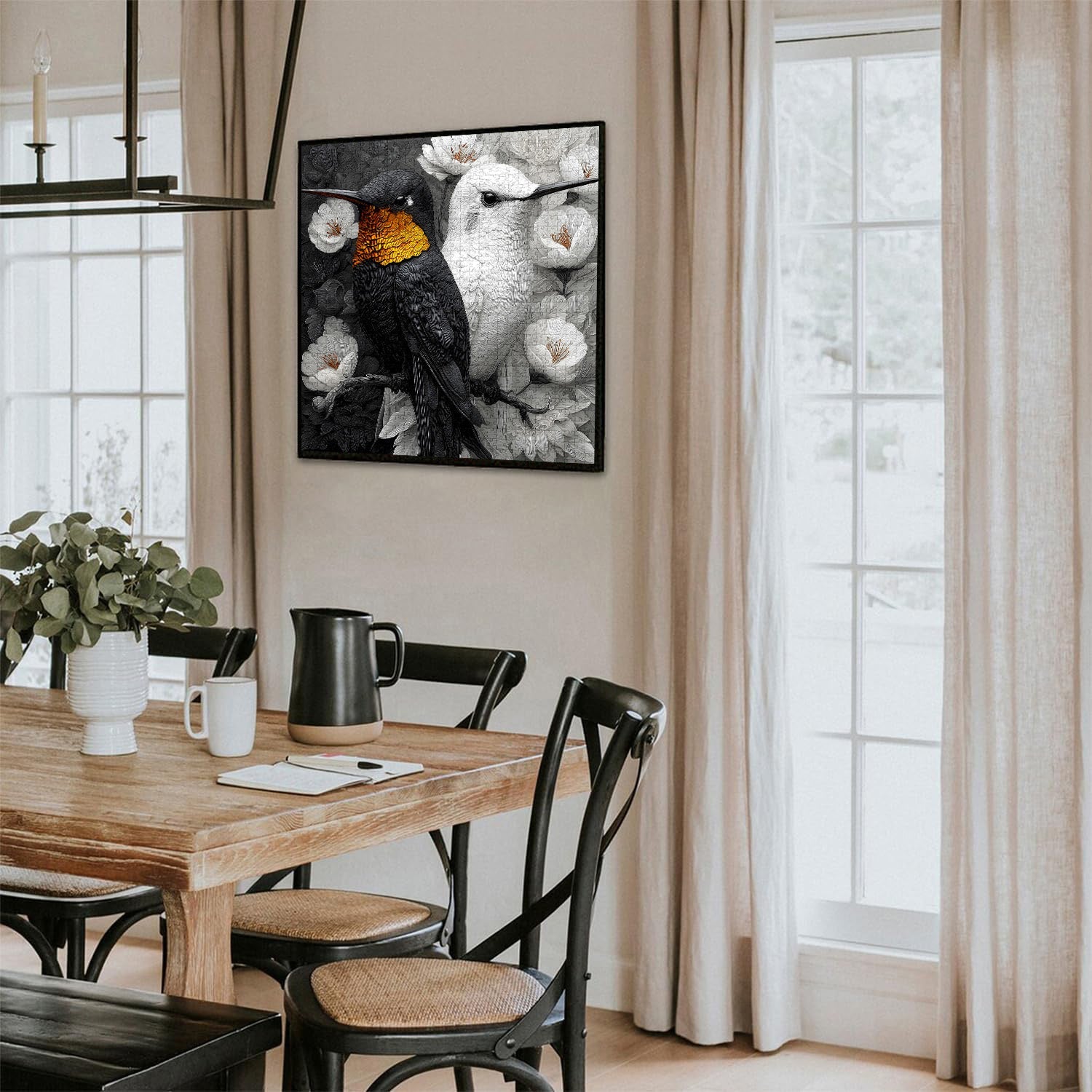 YinYang Hummingbirds Jigsaw Puzzle 1000 Pieces