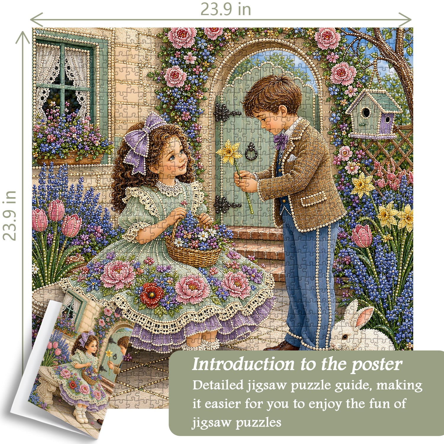 Floral Youth Jigsaw Puzzle 1000 Pieces