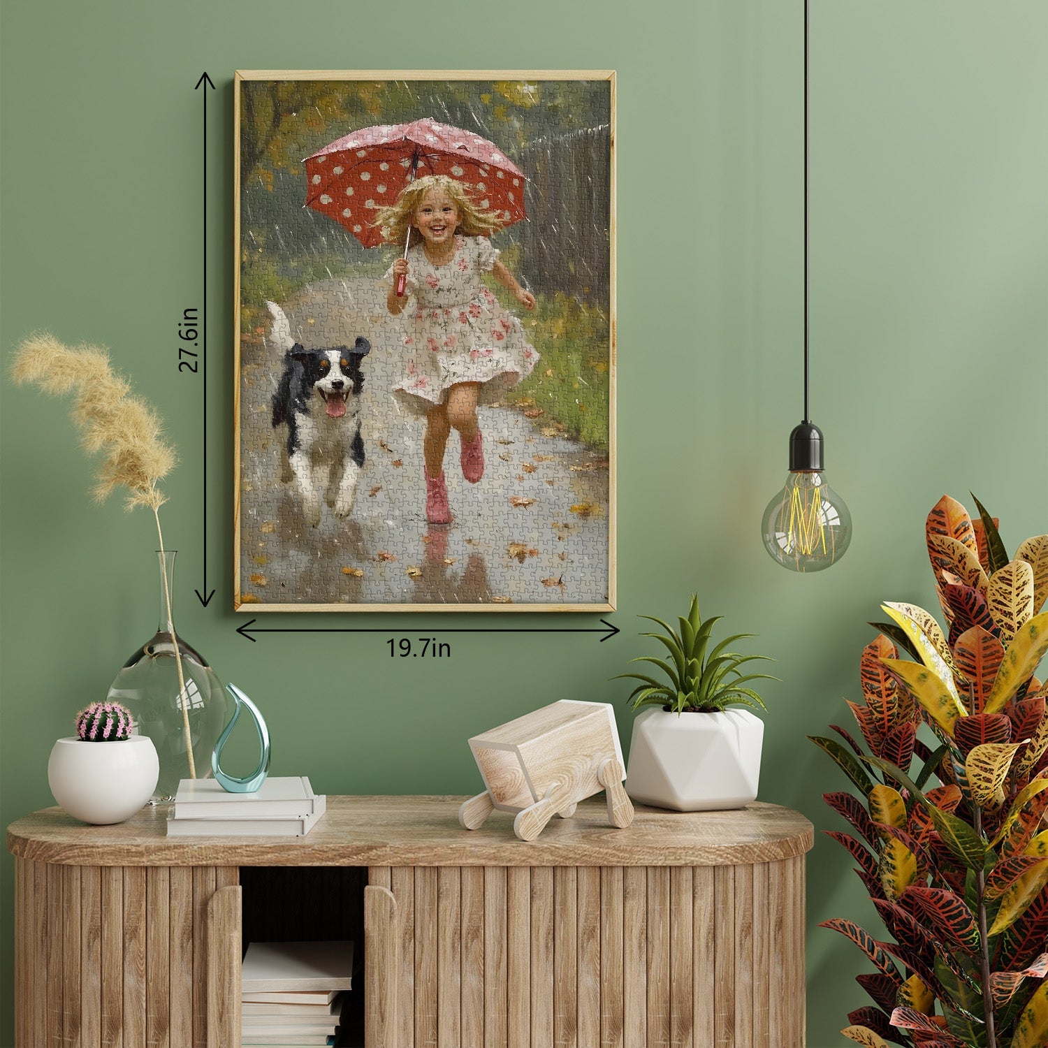 Rainy Day Joy Jigsaw Puzzle 1000 Pieces