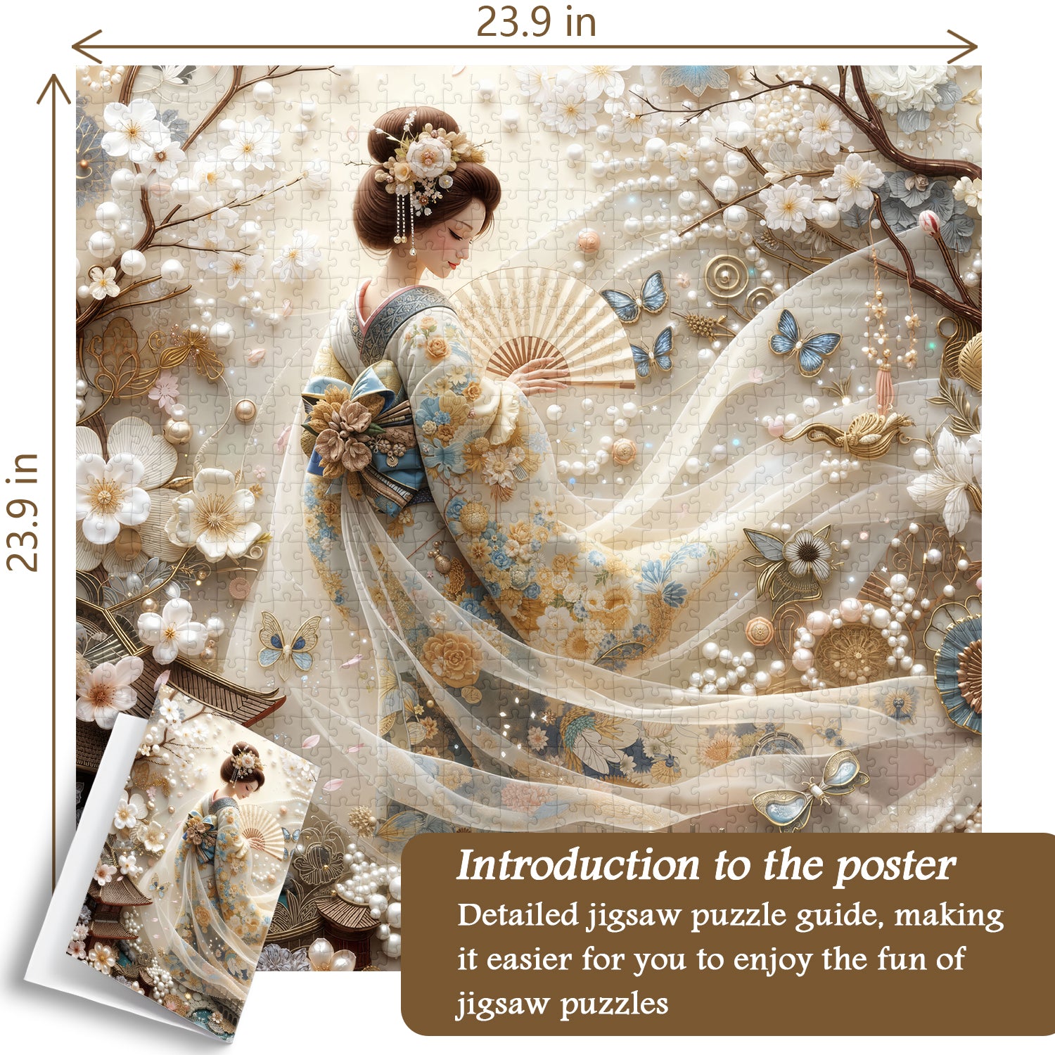 Whispering Blossoms Jigsaw Puzzle 1000 Pieces