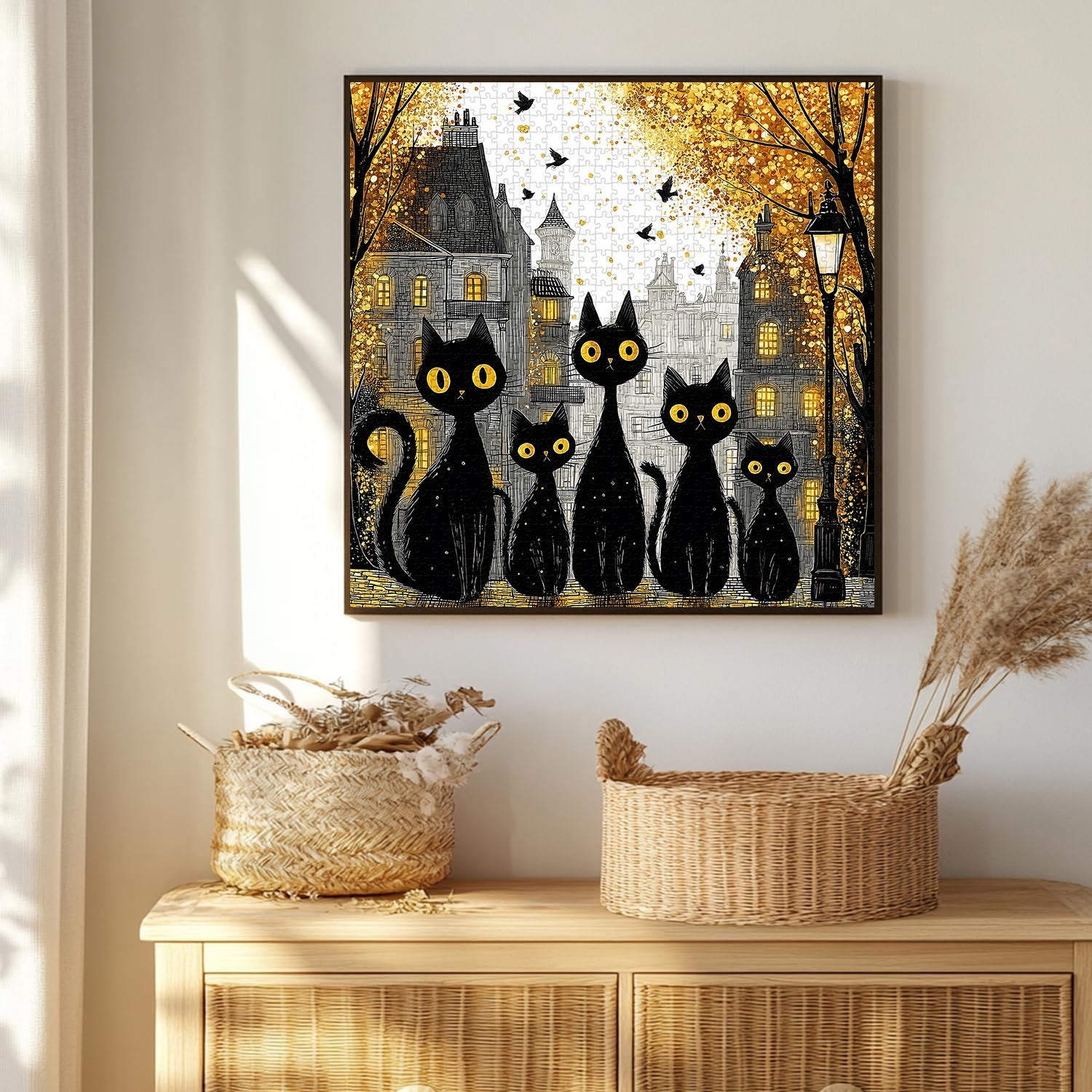 Old Town Cats Puzzle 1000 Teile